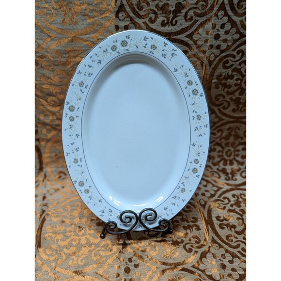 Vintage Sango Antibes Oval Oblong Serving Platter Plate 8080 China - Picture 2 of 5